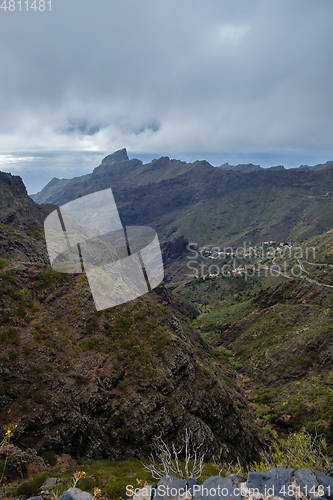 Image of view on Teno Mountains