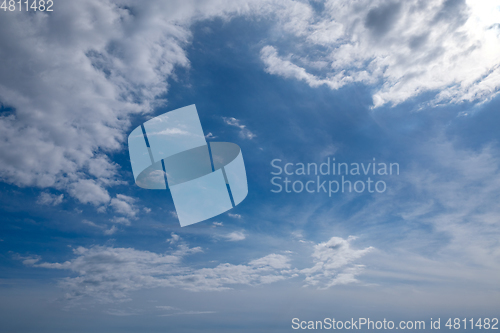 Image of sky with clouds