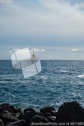 Image of view on atlantic ocean