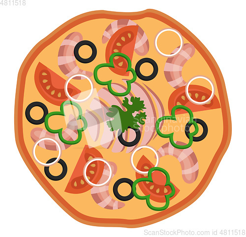 Image of Tuna pizzaPrint