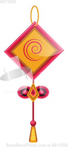 Image of Decoration for Chinese New Yearillustration vector on white back