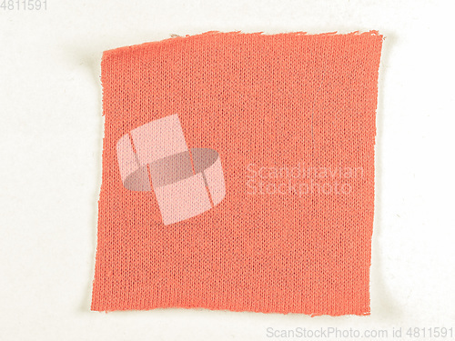 Image of Vintage looking Red fabric sample