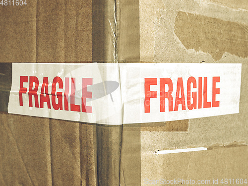 Image of Vintage looking Fragile picture