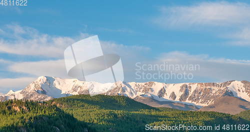 Image of landscape Altai mountains. Siberia, Russia