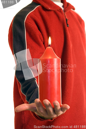 Image of Red Candle