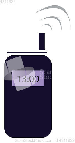 Image of A phone vector or color illustration