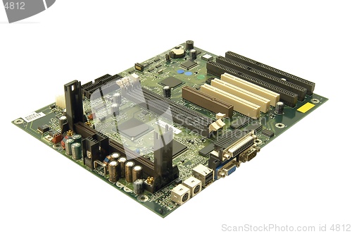 Image of PC motherboard