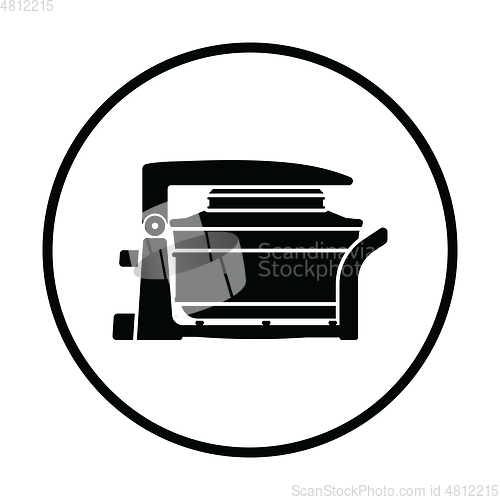 Image of Electric convection oven icon