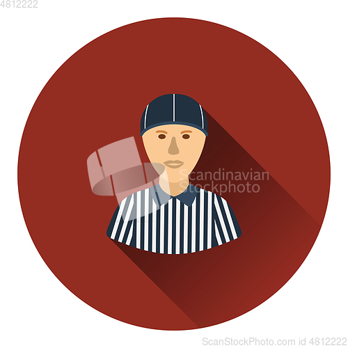 Image of American football referee icon