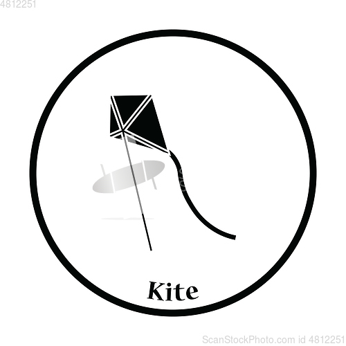 Image of Kite in sky icon