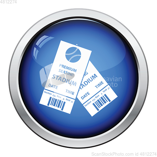 Image of Baseball tickets icon