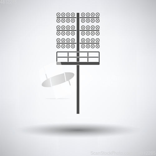 Image of Soccer light mast  icon