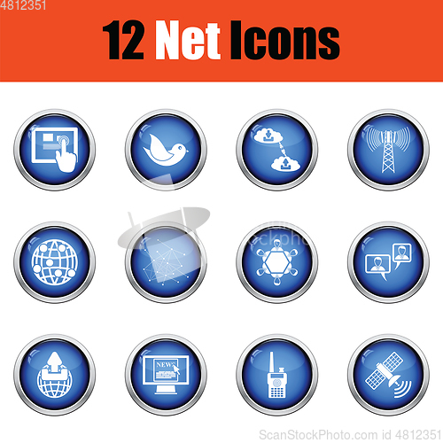 Image of Communication icon set