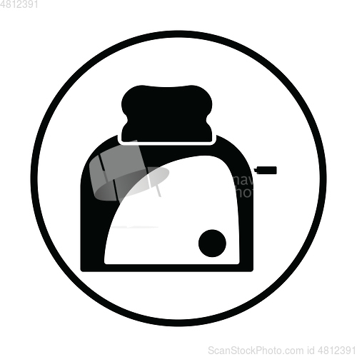 Image of Kitchen toaster icon