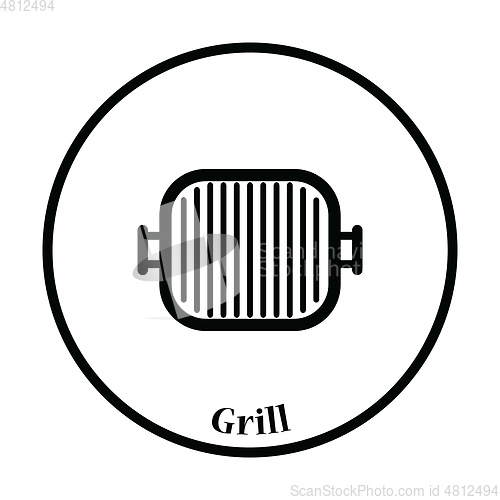 Image of Grill pan icon
