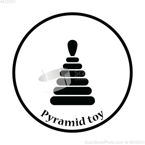 Image of Pyramid toy icon