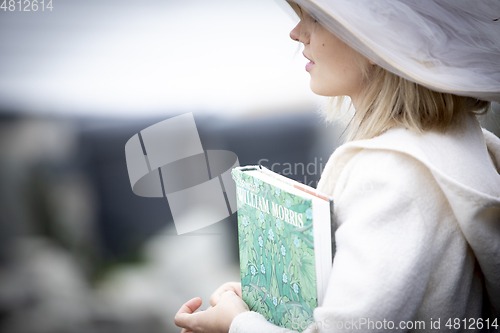 Image of Girl and a Book