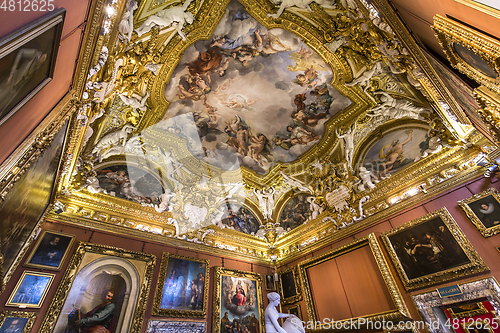 Image of interiors of Palazzo Pitti, Florence, Italy