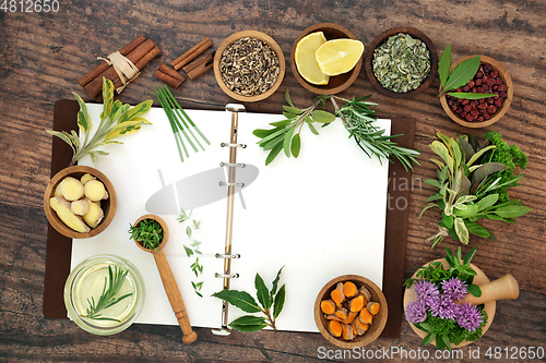 Image of Herbs and Spice Collection for Food Seasoning