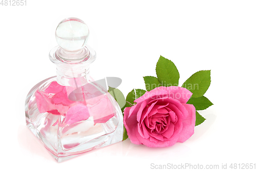 Image of Rose Water for Skincare and Natural Beauty Treatment 