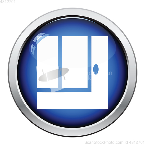 Image of Tennis replay ball out icon