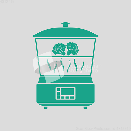 Image of Kitchen steam cooker icon