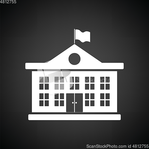 Image of School building icon