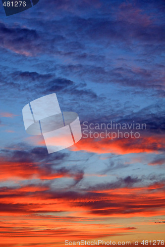 Image of Dusk clouds