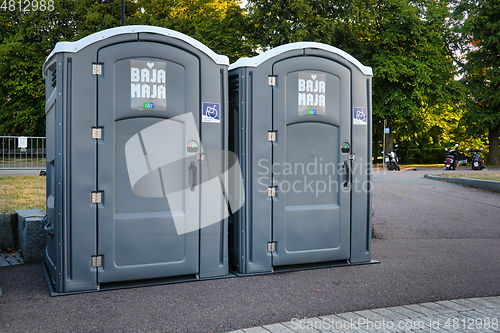 Image of Portable Toilets with Wheelchair Access