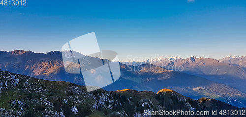 Image of South Tyrolean Alps in autumn