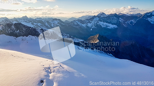 Image of South Tyrolean Alps in autumn
