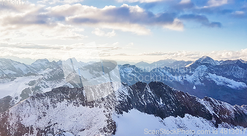 Image of South Tyrolean Alps in autumn