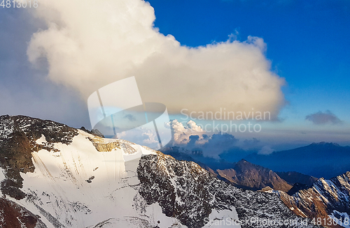Image of South Tyrolean Alps in autumn