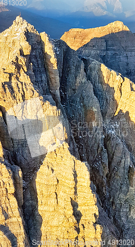 Image of South Tyrolean Alps in autumn