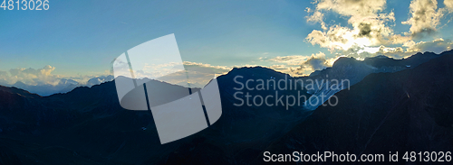 Image of South Tyrolean Alps in autumn