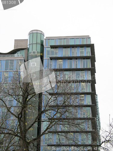 Image of glass modern building