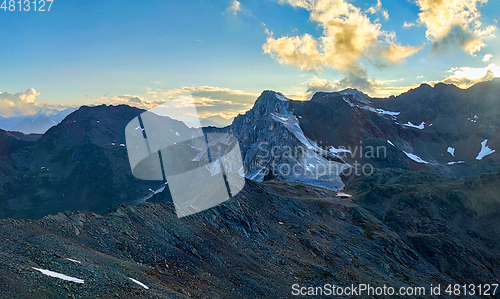 Image of South Tyrolean Alps in autumn