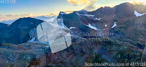 Image of South Tyrolean Alps in autumn