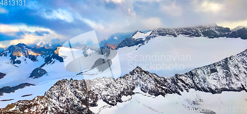 Image of South Tyrolean Alps in autumn