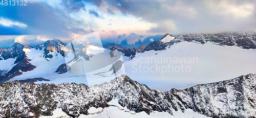 Image of South Tyrolean Alps in autumn