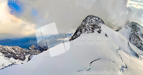 Image of South Tyrolean Alps in autumn