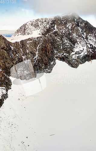 Image of South Tyrolean Alps in autumn
