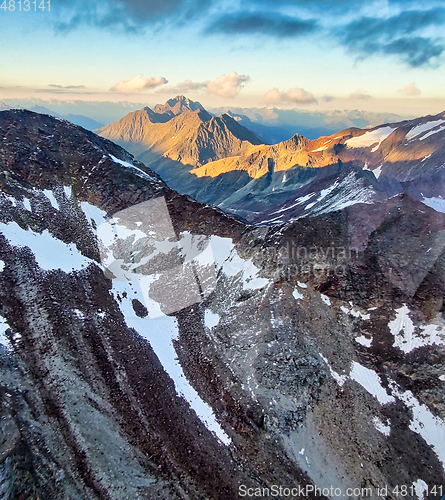 Image of South Tyrolean Alps in autumn