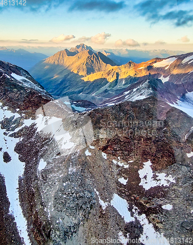 Image of South Tyrolean Alps in autumn