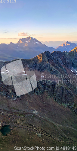 Image of South Tyrolean Alps in autumn