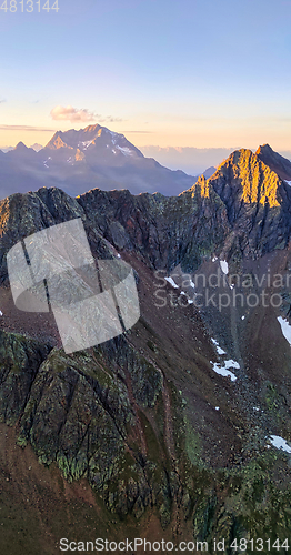 Image of South Tyrolean Alps in autumn