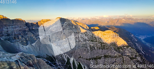 Image of South Tyrolean Alps in autumn