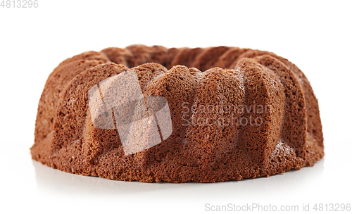 Image of freshly baked chocolate cake