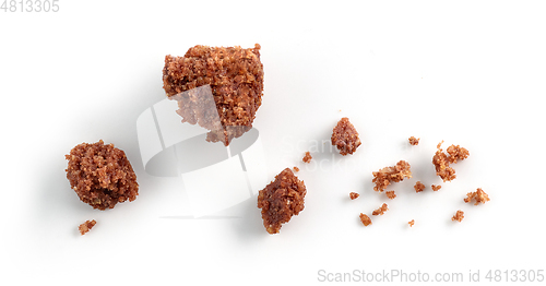 Image of chocolate cookies crumbs