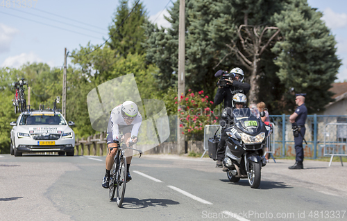 Image of The Cyclist Edvald Boasson Hagen - Criterium du Dauphine 2017